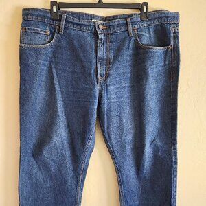 Old Navy Loose Straight Built-in Flex Jeans Men's 40x30 Blue 5-Pocket